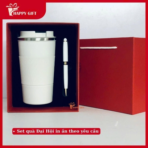 🎁 SET QUÀ ĐẠI HỘI CAO CẤP – IN ẤN THEO YÊU CẦU 🎁