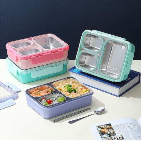 Quà tặng hộp cơm 3 ngăn 7098