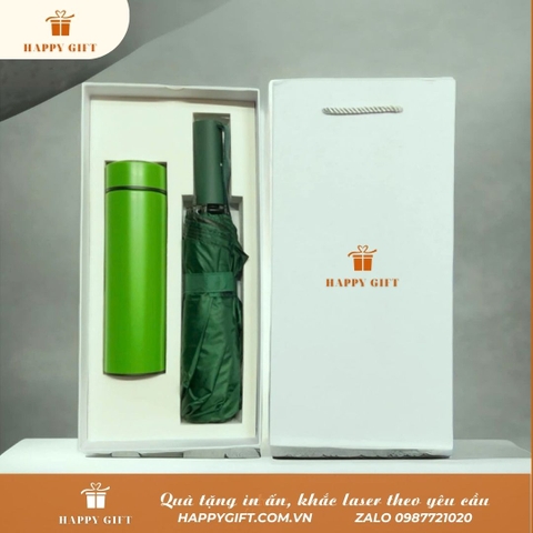 🎁 SET Ô CẦM TAY KÈM CỐC - BÌNH GIỮ NHIỆT - S05