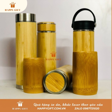 Sản phẩm từ thiên nhiên, an toàn sức khỏe-Bình tre, Cốc tre
