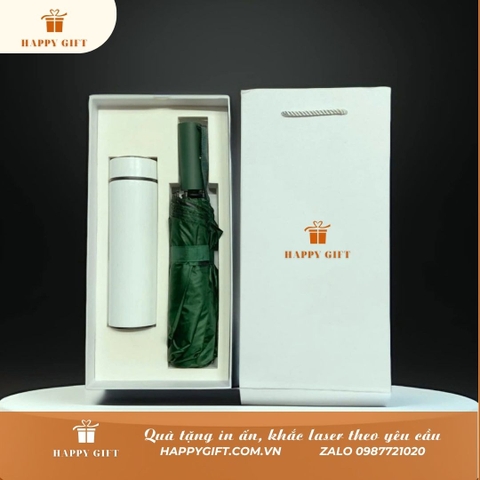 🎁 SET Ô CẦM TAY KÈM CỐC - BÌNH GIỮ NHIỆT - S05