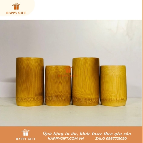 Sản phẩm từ thiên nhiên, an toàn sức khỏe-Bình tre, Cốc tre