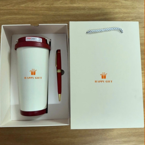 🎁 SET BÌNH GIỮ NHIỆT CAO CẤP – QUÀ TẶNG KỶ NIỆM DOANH NGHIỆP - SO4