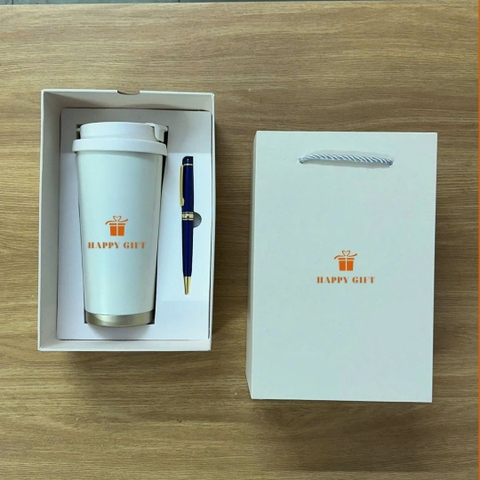 🎁 SET BÌNH GIỮ NHIỆT CAO CẤP – QUÀ TẶNG KỶ NIỆM DOANH NGHIỆP - SO4