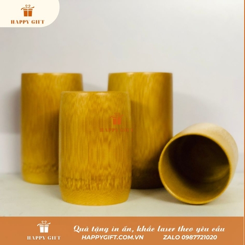 Sản phẩm từ thiên nhiên, an toàn sức khỏe-Bình tre, Cốc tre