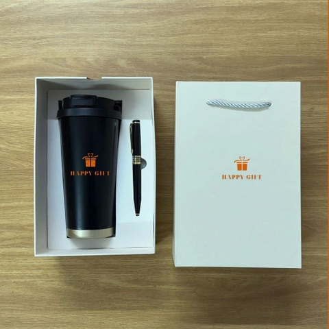 🎁 SET BÌNH GIỮ NHIỆT CAO CẤP – QUÀ TẶNG KỶ NIỆM DOANH NGHIỆP - SO4