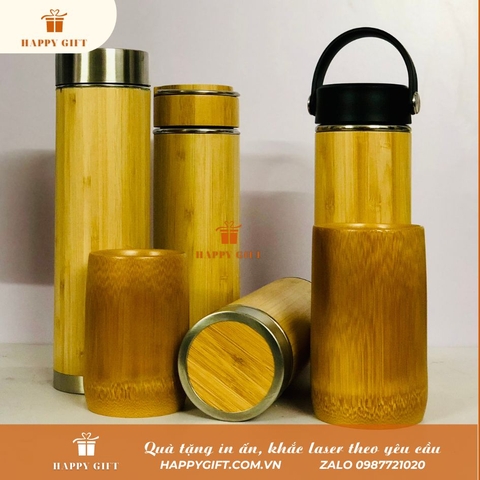 Sản phẩm từ thiên nhiên, an toàn sức khỏe-Bình tre, Cốc tre