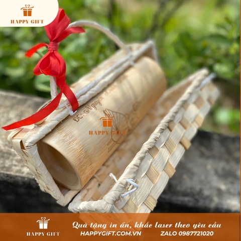 Giỏ tre đựng quà, lẵng tre gói quà tết cổ truyền , giỏ tre đựng hoa quả trang trí ngày lễ tết.