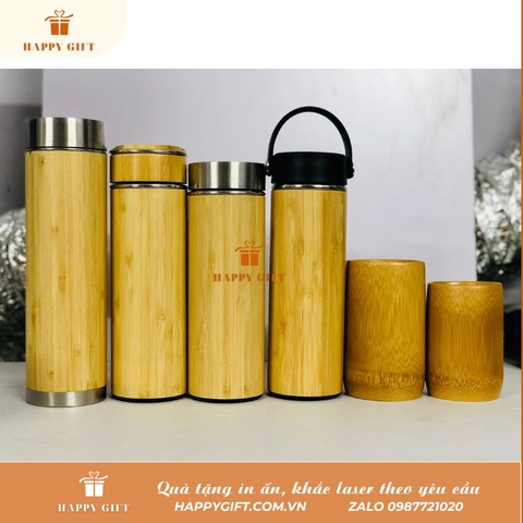 Sản phẩm từ thiên nhiên, an toàn sức khỏe-Bình tre, Cốc tre