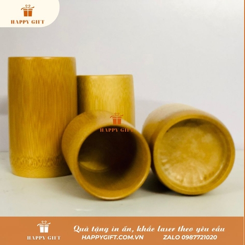 Sản phẩm từ thiên nhiên, an toàn sức khỏe-Bình tre, Cốc tre