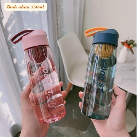 Bình nước thể thao good st 480ml/550ml có lõi lọc trà nhựa