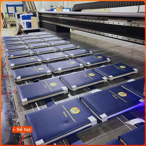 Sổ tay bìa da cao cấp - In logo theo yêu cầu