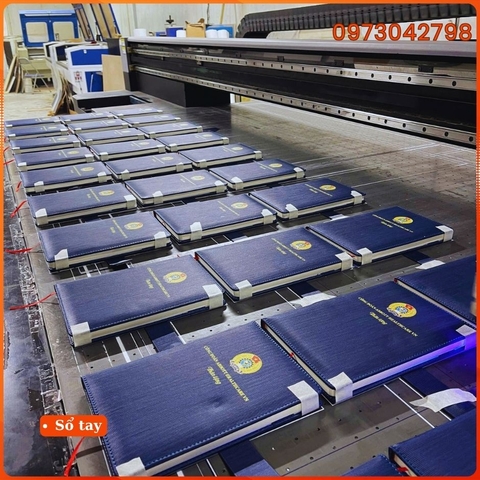 Sổ tay bìa da cao cấp - In logo theo yêu cầu