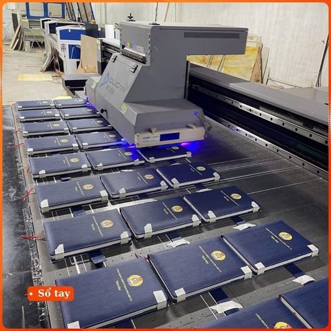 Sổ tay bìa da cao cấp - In logo theo yêu cầu