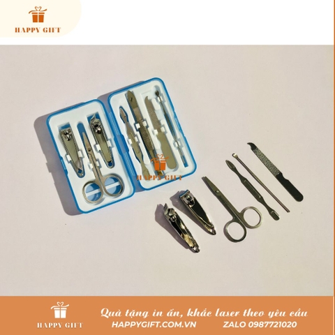 Bộ dụng cụ làm móng tại nhà hộp nhựa - Quà tặng doanh nghiệp, quà tặng khách hàng