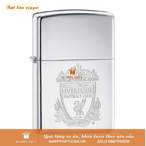 Khắc Laser bật lửa Zippo