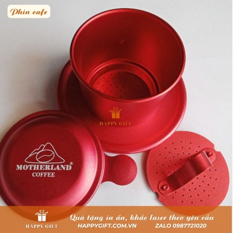 Khắc laser phin cafe