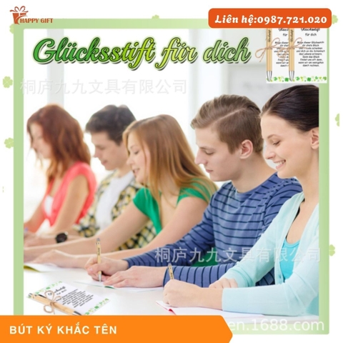 Bút Bi Ký chất liệu vỏ nhôm Quà Tặng Giá Rẻ - Khắc lazer, in uv