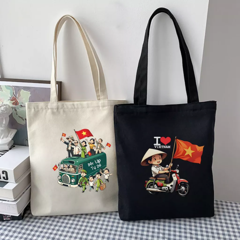 In Túi Vải Canvas Theo Yêu Cầu Giá Xưởng – In Logo Doanh Nghiệp, Quà Tặng Sự Kiện, Quảng Bá Thương Hiệu