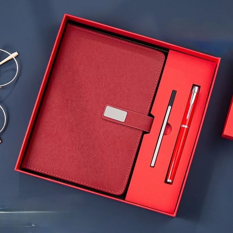 🎁 SET QUÀ SỔ + BÚT CAO CẤP – NHẬN KHẮC TÊN/LOGO THEO YÊU CẦU