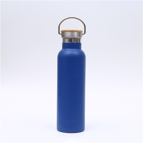 Bình giữ nhiệt hình chai nước có quai xách 1000ml, Bình giữ nhiệt in khắc tên logo