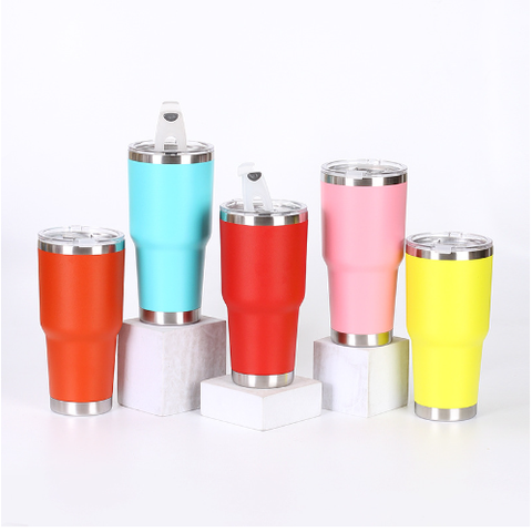 Cốc giữ nhiệt nắp trong 890ml, Cốc giữ nhiệt in tên logo thương hiệu