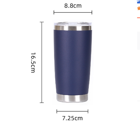 Cốc  giữ nhiệt nắp trong suốt 600ml, Cốc giữ nhiệt in khắc tên logo thương hiệu