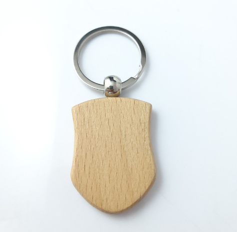 Quà  tặng móc khóa gỗ MK44 khắc tên, Quà tặng móc khóa, quà tặng doanh nghiệp, quà tặng khắc tên