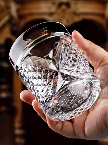 Mã 6- Bộ 6 ly thủy tinh chịu nhiệt cao cấp dùng uống nước hoặc rượu tây
