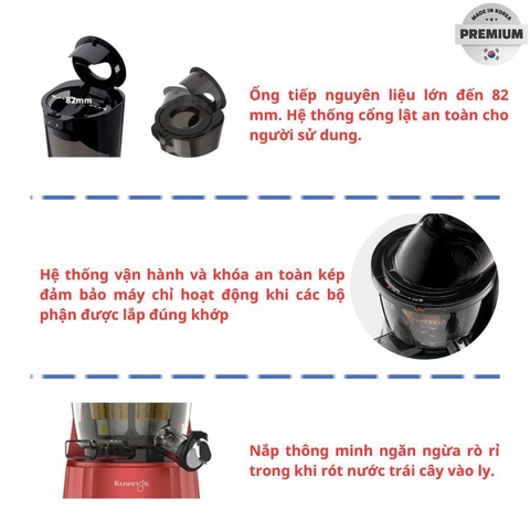 Máy ép chậm Kuvings EVO810R