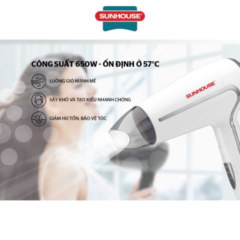 Máy sấy tóc Sunhouse SHD2308W