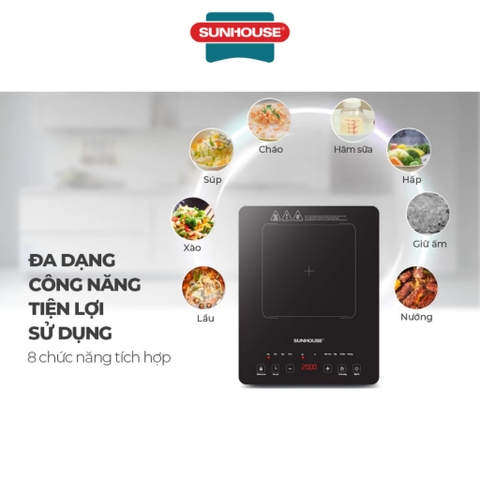 Bếp từ đơn cảm ứng Sunhouse SHD6805