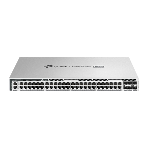 S6500-48G6XF | Bộ chuyển mạch quản lý L3 xếp chồng 48 cổng Gigabit Omada Pro với 6 khe cắm 10G