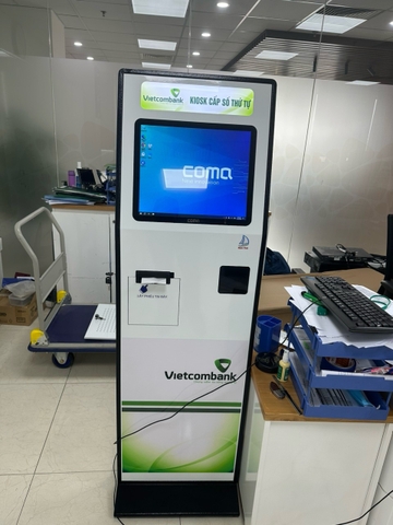Khung cây rút số của ngân hàng - Bank monitor stand frame