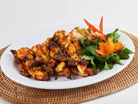 Cá chình nướng muối ớt