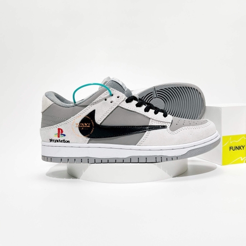 Giày N ike SB Dunk Phối Màu Xám Đen Cao Cấp