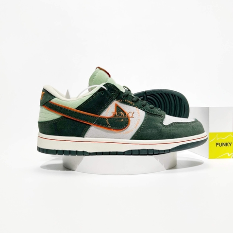 Giày N ike SB Dunk Low x Otomo Phối Xanh Cao Cấp