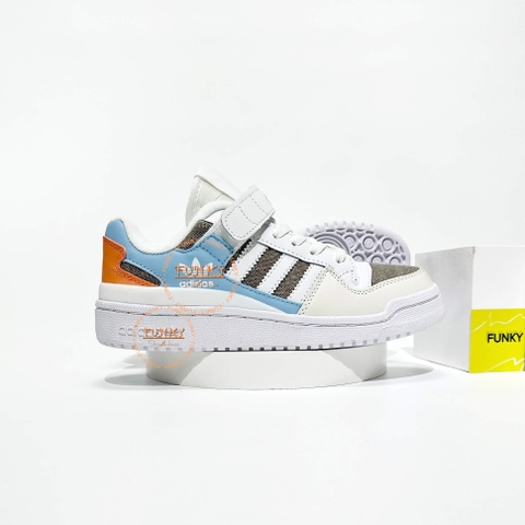 Giày Das Forum 84 Đai Dán phối Xanh