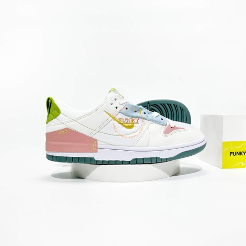 Giày N ike Dunk Disrupt 2 phối 3 Màu Cao Cấp