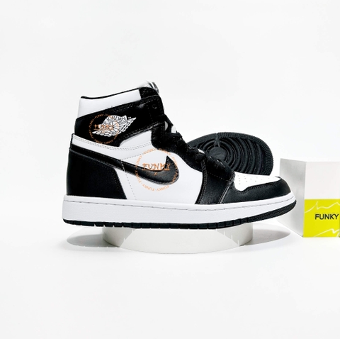 Giày J ordan 1 Cổ Cao Panda
