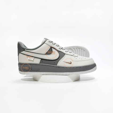 Giày N I K E Air Force 1 Crock Grey Cao Cấp