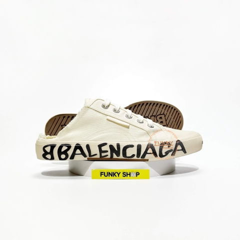 Giày Balen ciaga Paris White Torn Cao Cấp