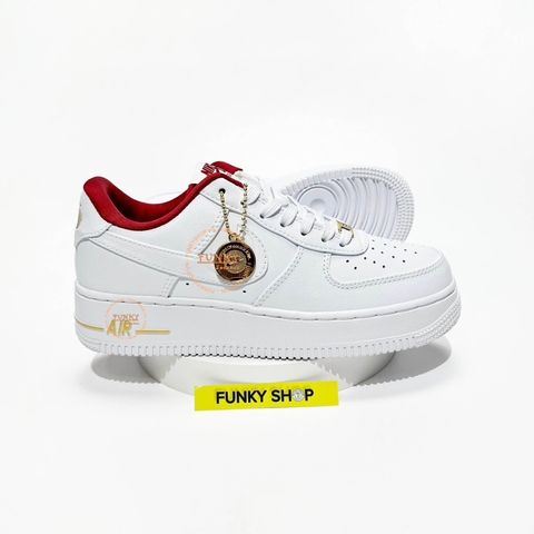 Giày N I K E Air Force 1 Hangtag Trắng Cao Cấp