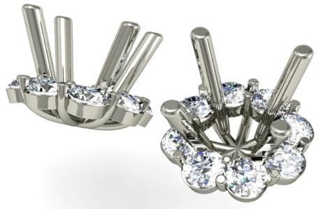 Bông tai  Crytal Elegance BTKC35