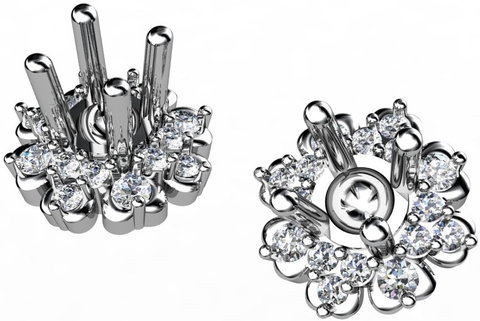 Bông tai  Crytal Elegance BTKC37