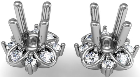 Bông tai  Crytal Elegance BTKC62