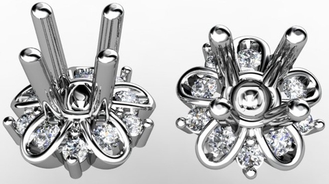 Bông tai  Crytal Elegance BTKC71