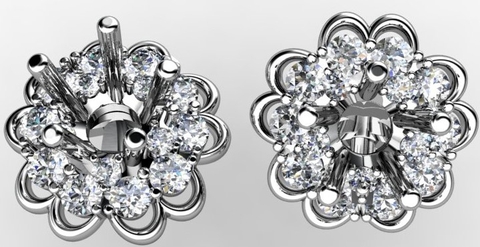 Bông tai  Crytal Elegance BTKC77