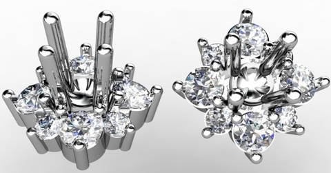 Bông tai  Crytal Elegance BTKC81