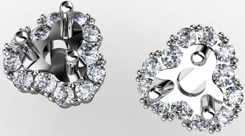 Bông tai  Crytal Elegance BTKC87